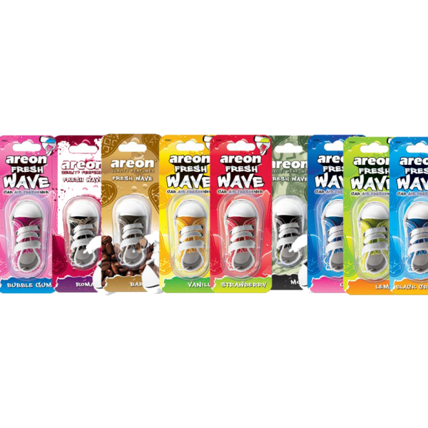 Areon Fresh Wave Odorizant Auto (botosei) Dif. Sortimente Areon Fresh Wave Odorizant Auto (botosei) Dif. Sortimente