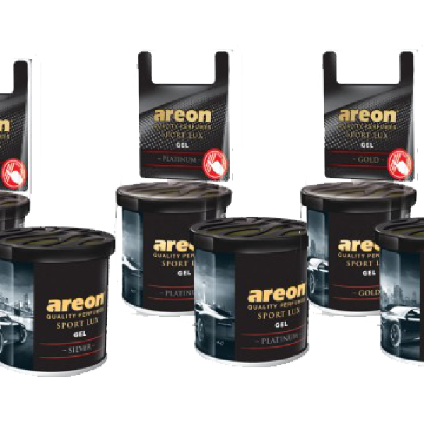 Areon Gel Can Aromatizator Sport Lux Dif. Sortimente 80gr Areon Gel Can Aromatizator Sport Lux Dif. Sortimente 80gr