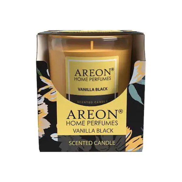 Areon Lum. Parfumata Pahar Vanilla Black
