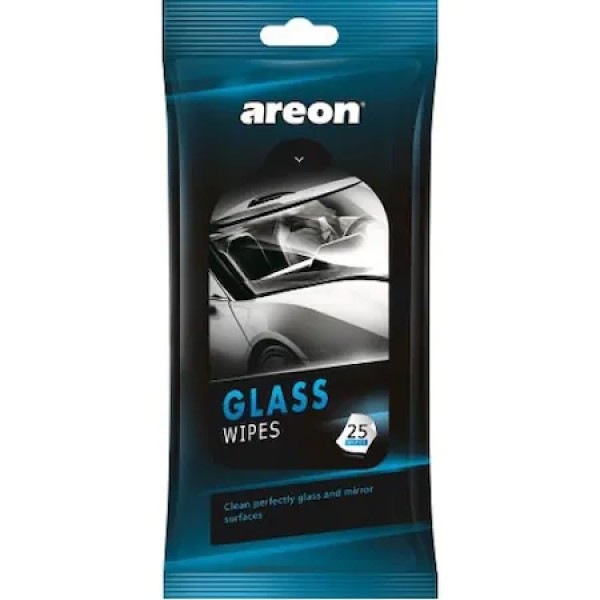 Areon Servetele Umede Auto Curatare Geam/sticla 25buc