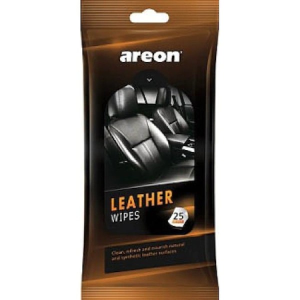 Areon Servetele Umede Auto Curatare Piele 25buc