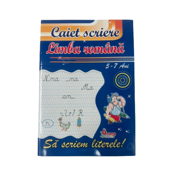 Arves Junior Caiet Scriere Limba Romana 5-7ani