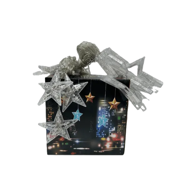 Bb Instalatie Led Franjuri Cu Stelute 3m Bb Instalatie Led Franjuri Cu Stelute 3m