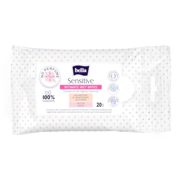 Bella Servetele Intime Sensitive 20buc 22/bax