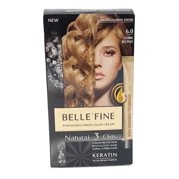 Belle' Fine Vopsea Par 6.0 Dark Blond 12/bax
