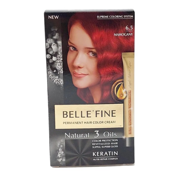 Belle' Fine Vopsea Par 6.5 Mahogany 12/bax