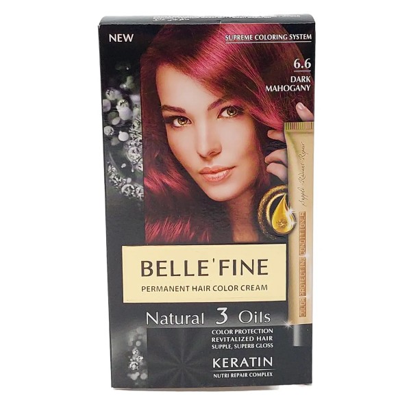 Belle' Fine Vopsea Par 6.6 Dark Mahogany 12/bax