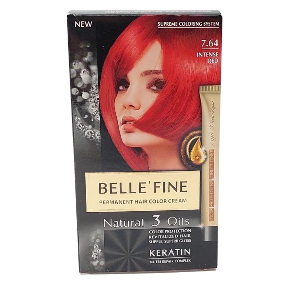 Belle' Fine Vopsea Par 7.64 Intense Red 12/bax