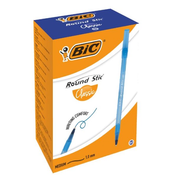 Bic Pix Round Stic Albastru 60buc/set 9set/bax