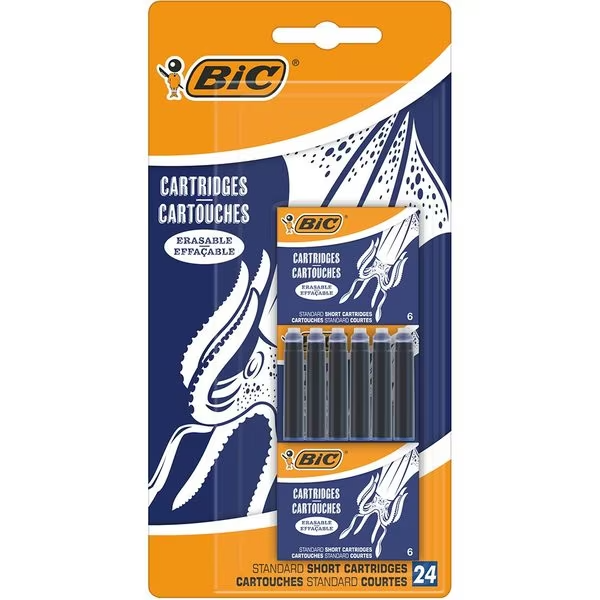 Bic Rezerve Stilou Albastru 24/set