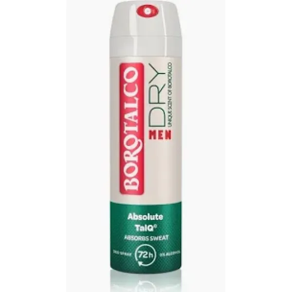 Borotalco Deo Men Dry Original Unique Scent 150ml 12/bax