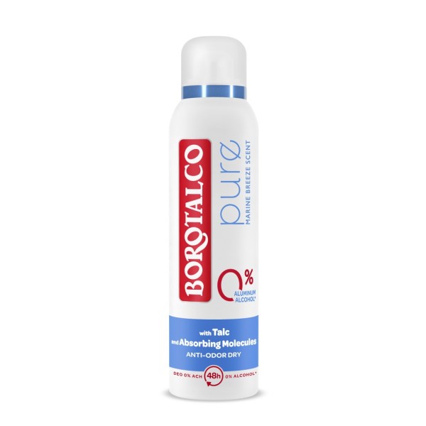 Borotalco Deo Pure Marine Breeze Scent 150ml 12buc/set