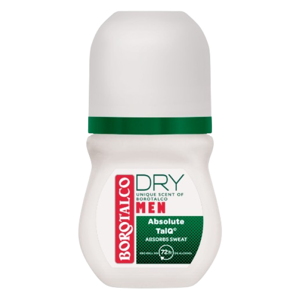 Borotalco Men Roll-on Dry Absolute Talq 50ml 6buc/set