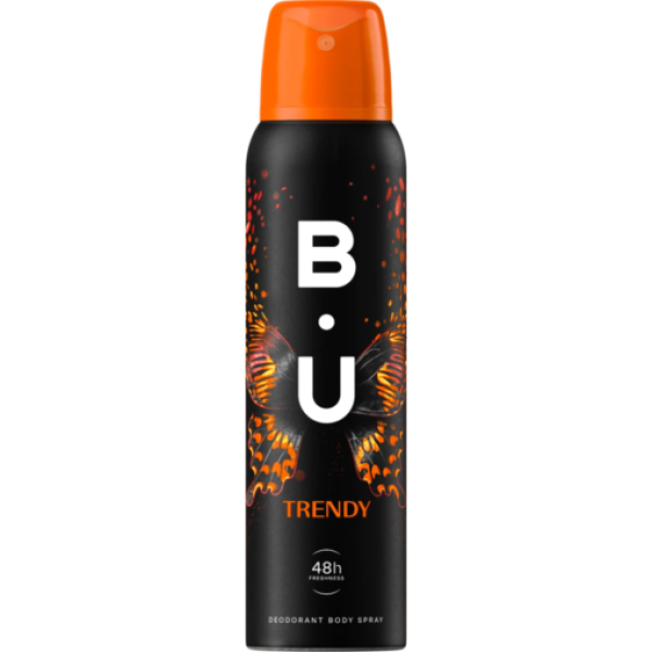 B.u. Deo Spray Trendy 150ml 6buc/set