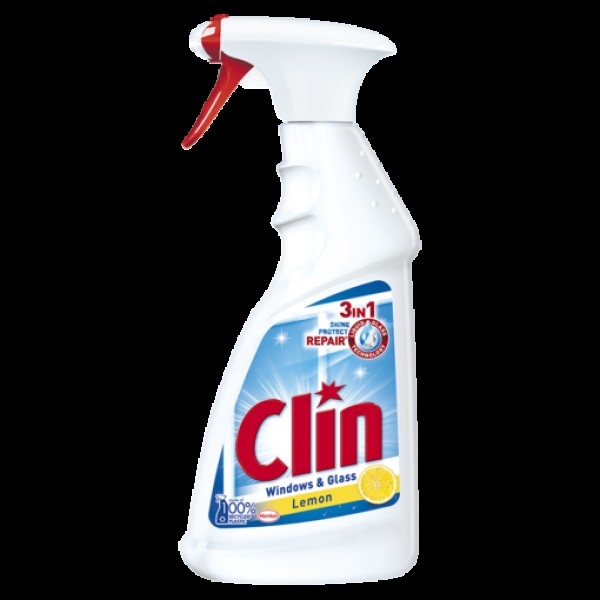 Clin Solutie Geam Lemon 500ml 10/bax