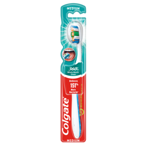 Colgate Periuta Dinti 360 Medium 12buc/set 6/bax