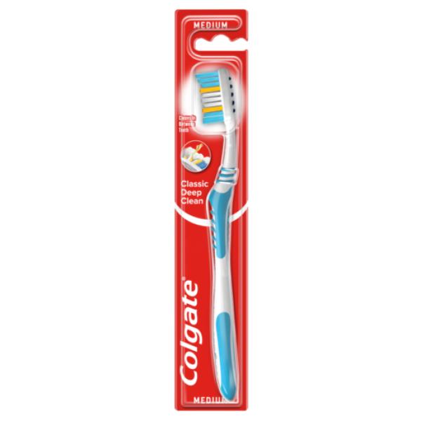 Colgate Periuta Dinti Classic Deep Clean Medium 12buc/set