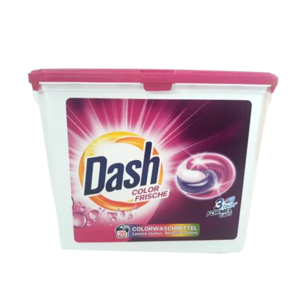 Dash Detergent Capsule Color Frische 20buc 5/bax