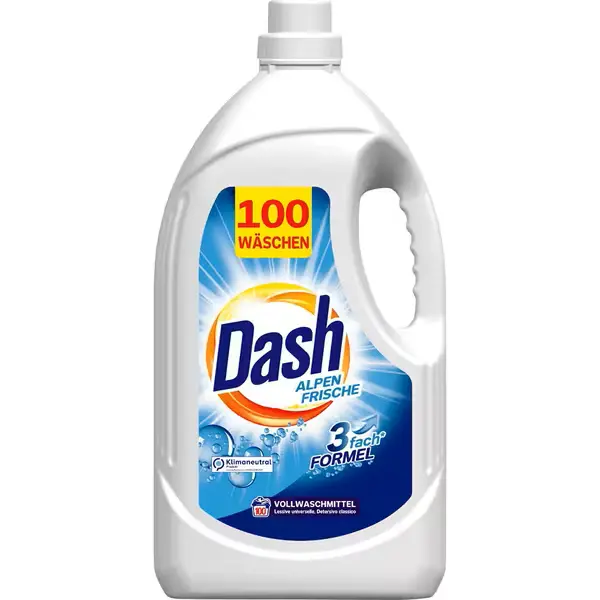 Dash Detergent Lichid Alpen Frische 5l 2/bax
