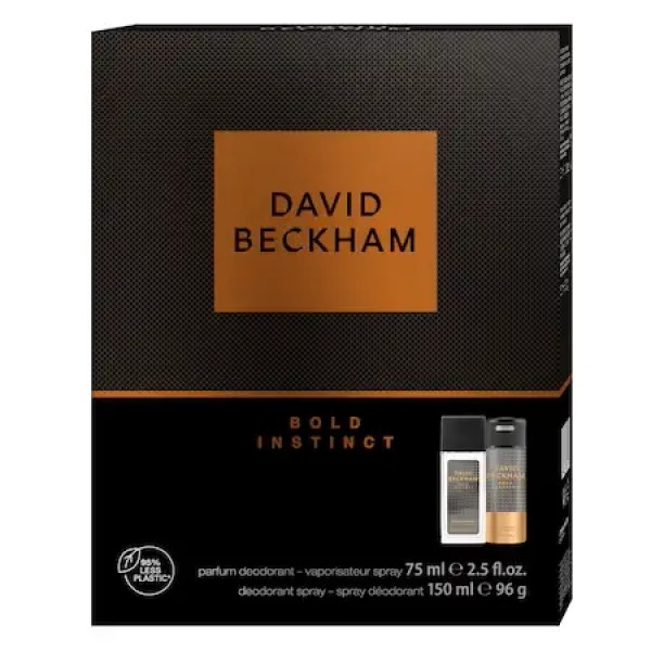 David Beckham Set Bold Instinct (parfum Corp 75ml+deo 150ml 6/bax