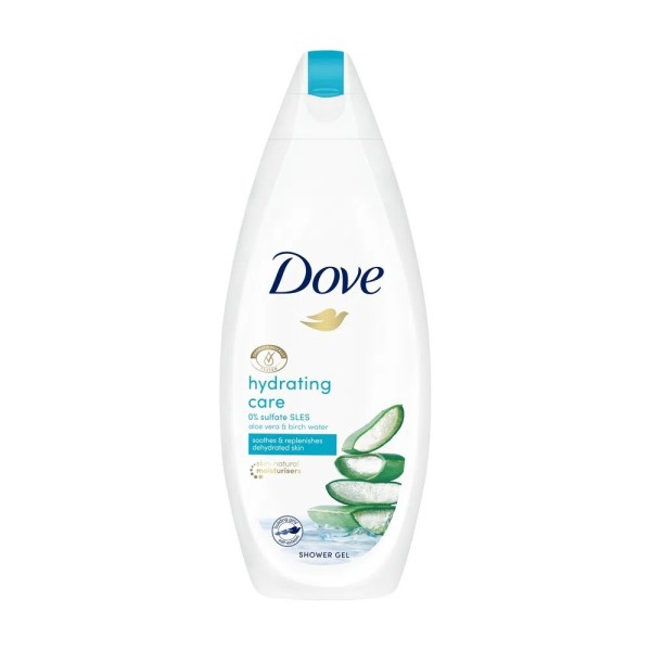 Dove Gel Dus Hydrating Care 250ml 6buc/set 12/bax