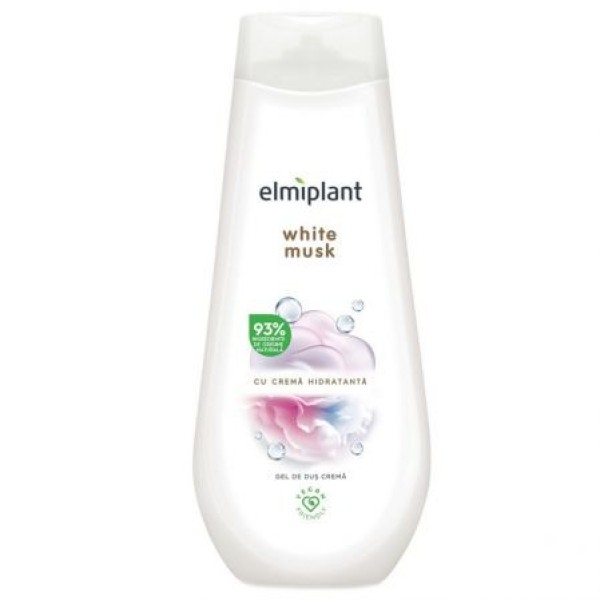 Elmiplant Gel Dus Crema White Musk 400ml 6/bax