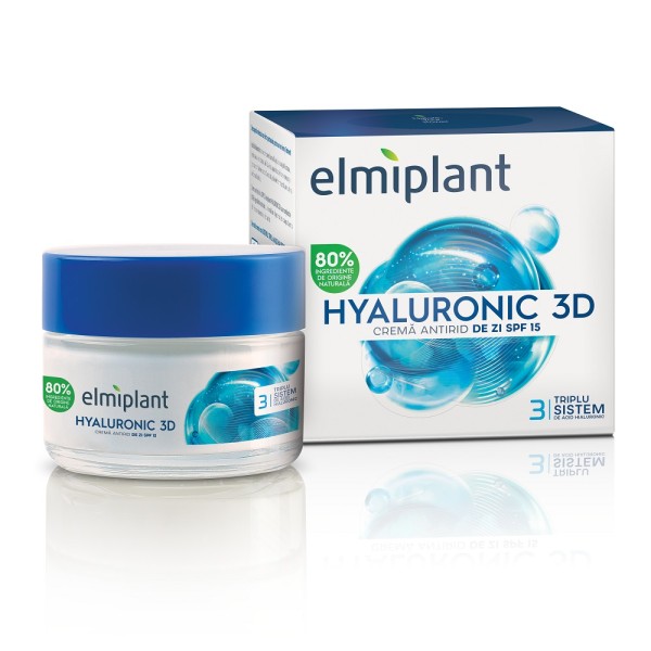 Elmiplant Hyaluronic 3d Crema Fata Zi Spf15 50ml 6/bax