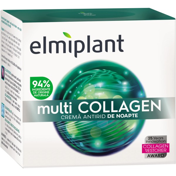 Elmiplant Multi Collagen Crema Fata Noapte 50ml 6/bax
