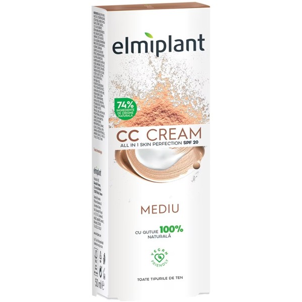 Elmiplant Skin Perfection Spf20 Cc Cream Mediu 50ml 6/bax