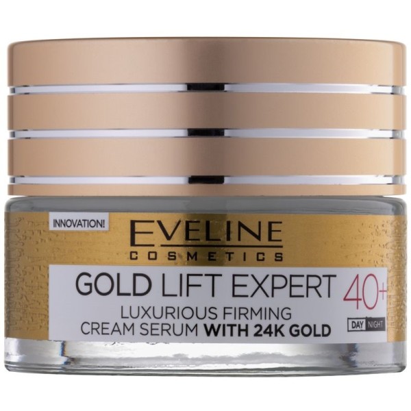 Eveline Crema Serum Fata 24k Gold Lift Expert 40+ 50ml 15/bax