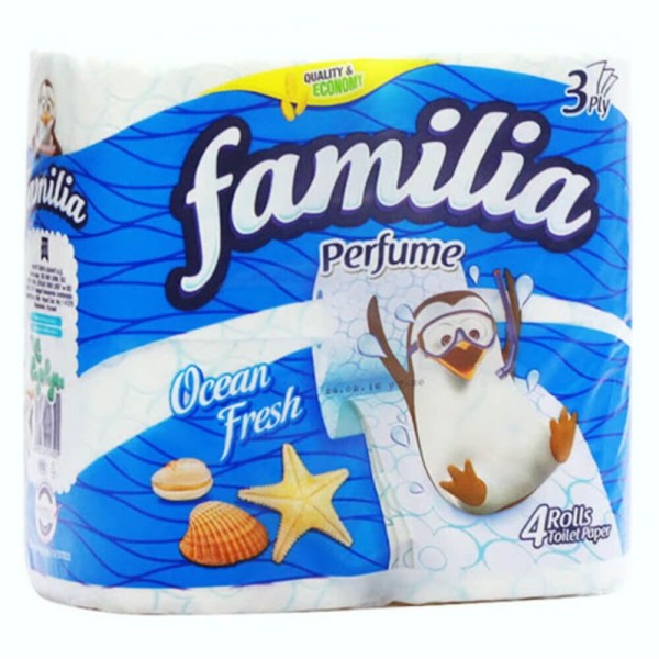 Familia Hartie Igienica Ocean Fresh 3str 4role/set 12/bax