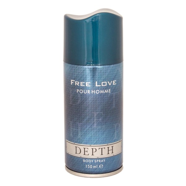 Free Love Deo Homme Depth 150ml 48/bax