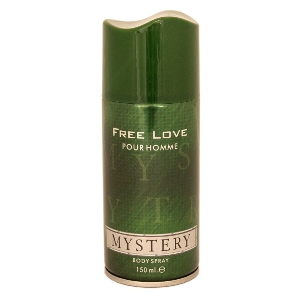 Free Love Deo Homme Mystery 150ml 48/bax