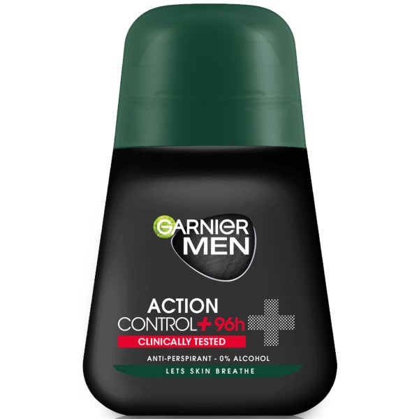 Garnier Roll-on Men Action Control Clinically 50ml 6/bax