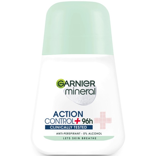 Garnier Roll-on Women Action Control Clinically 50ml 6/bax