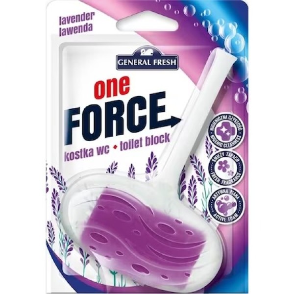 General Fresh Odorizant Wc One Force Lavender 40gr 24/bax