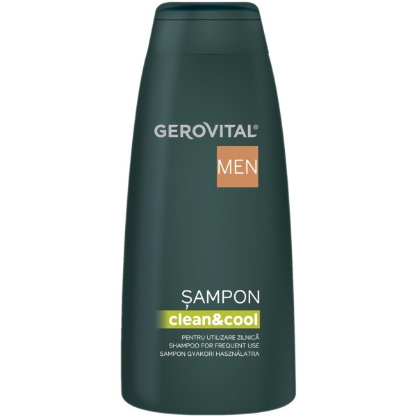 Gerovital Sampon Par Men Clean&cool 400ml 6/bax
