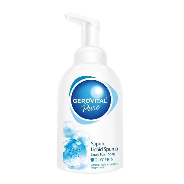 Gerovital Sapun Lichid Spuma Glycerin 300ml 8/bax