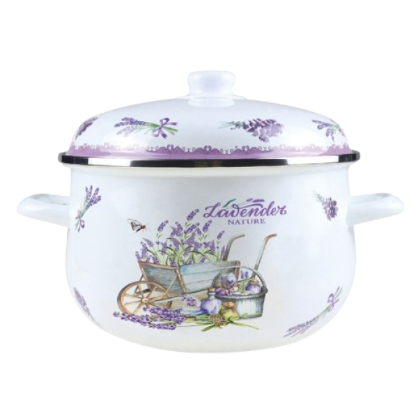 Jg Grunberg Cratita Emailata Capac 20x12.8cm 2.9l Gr2000a/b