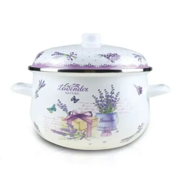 Jg Grunberg Oala Emailata Capac 24x14.6cm 4.9l Gr2400a
