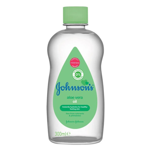 Johnson's Baby Ulei Masaj Aloe Vera 300ml 12/bax