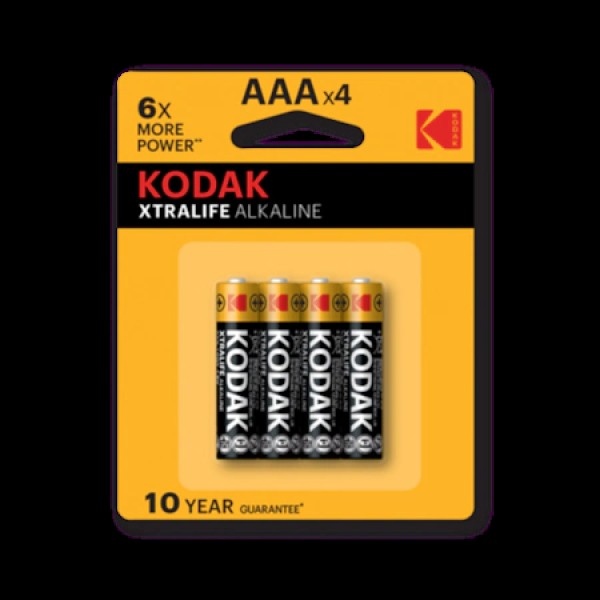 Kodak Baterii Extralife Alk Aaa R3 (30951990) 4buc/set 10set/cut 5cut/bax