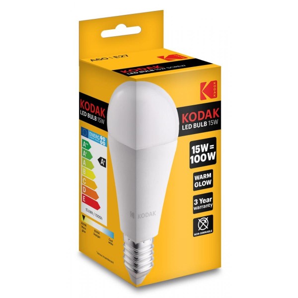Kodak Bec Led 15w E27 A60 Alb Cald (30415683) 20/bax