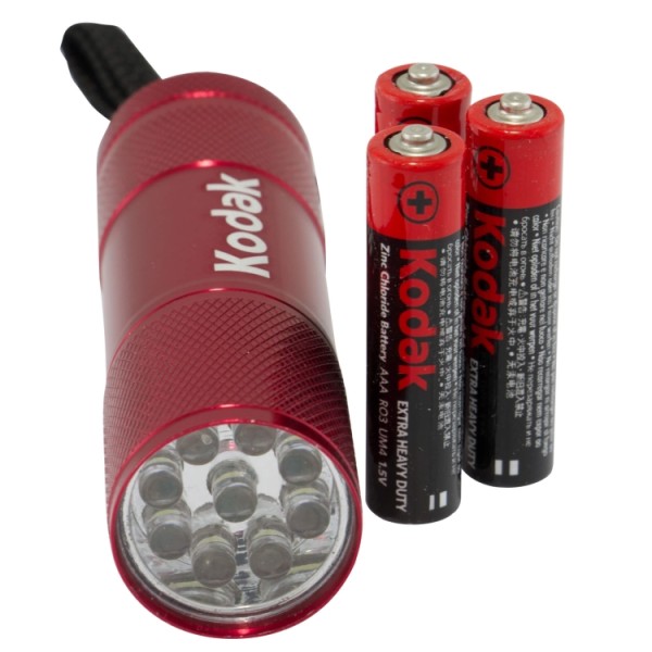 Kodak Lanterna 9 Led Rosie+3aaa (30412460) 12/bax