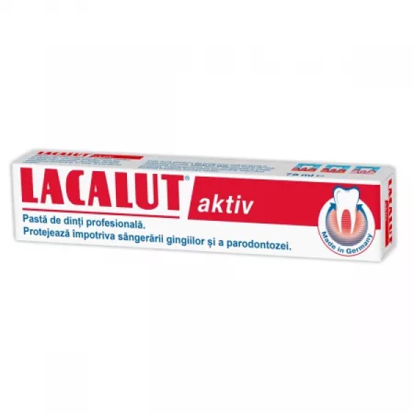Lacalut Pasta Dinti Aktiv 75ml 24/bax
