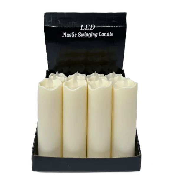Ld Candela Decorativa Electrica Efect Flacara 12buc/set 645-6