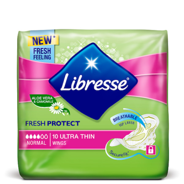 Libresse Absorbante Ultra+natural Aloe Vera 10buc/set 24/bax