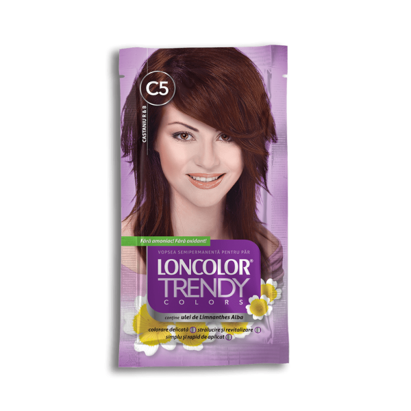 Loncolor Trendy Nuantator Par C5 Castaniu R&b 2x25ml 10/bax