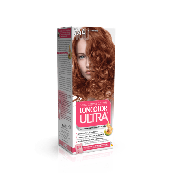 Loncolor Ultra Vopsea Par 7.44 Aramiu Intens 12/bax