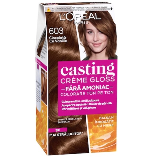 L'oreal Casting Creme Gloss 0 Amoniac 603 Cioc.cu Vanilie 6/bax